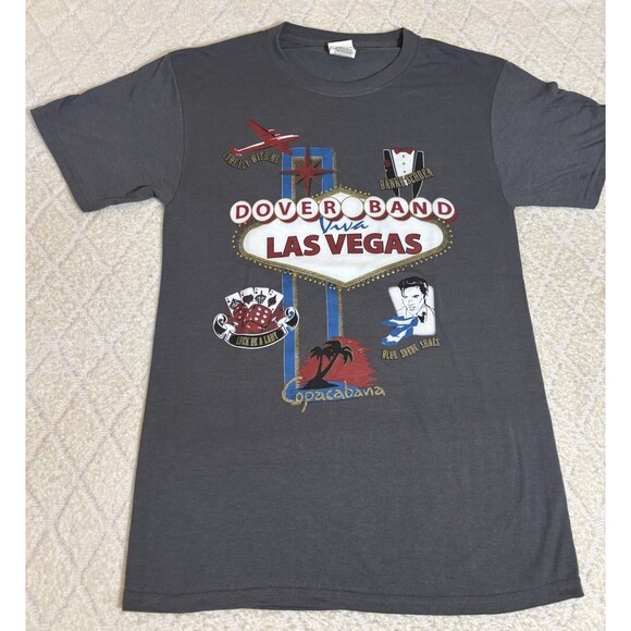 Dover Pa High School Marching Band Viva Las Vegas Tour Dates 2 Sided Tee Size S - Picture 3 of 11
